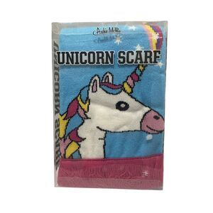 Unicorn Scarf by Archie McPhee and Accoutrements Blue Style 12802 New Unopened